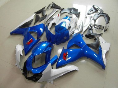 Blaur und Weißer OEM Stil Suzuki GSXR 1000 K9 2009-2016 Motorrad Verkleidung