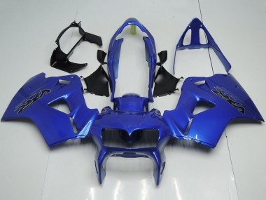 Bonbon blau Honda VFR 800 1998-2001 Motorrad Verkleidungen