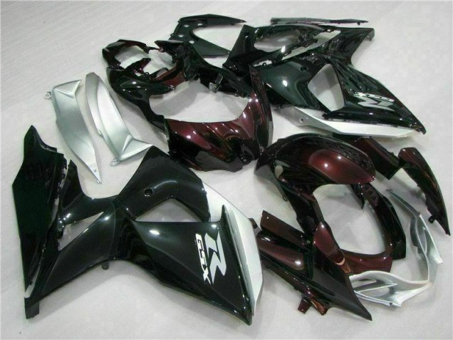 Braun Schwarz Suzuki GSXR 1000 K9 2009-2016 Motorrad Verkleidung