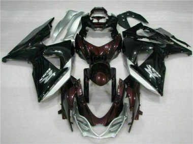 Braun Schwarz Suzuki GSXR 1000 K9 2009-2016 Motorrad Verkleidung