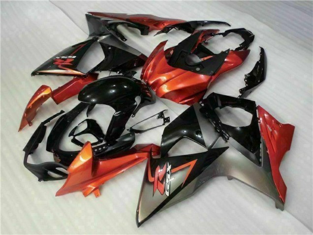 Braun Schwarz Suzuki GSXR 1000 K9 2009-2016 Motorrad Vollverkleidung Braun Schwarz Suzuki GSXR 1000 K9 2009-2016 Motorrad Vollverkleidung
