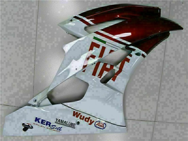 Braun Weiß Yamaha R6 2006-2007 Motorrad Verkleidungen Braun Weiß Yamaha R6 2006-2007 Motorrad Verkleidungen
