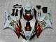 Braun Weiß Yamaha R6 2006-2007 Motorrad Verkleidungen Braun Weiß Yamaha R6 2006-2007 Motorrad Verkleidungen