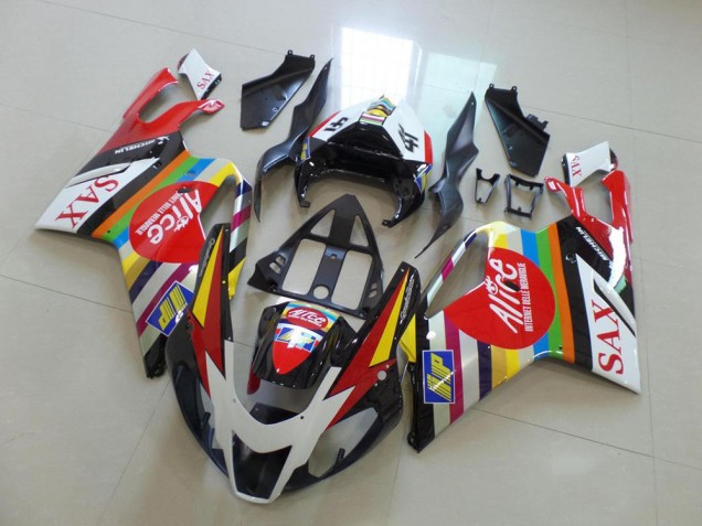 Bunt Sax Aprilia RSV 1000 2003-2006 Motorrad Verkleidungen Bunt Sax Aprilia RSV 1000 2003-2006 Motorrad Verkleidungen