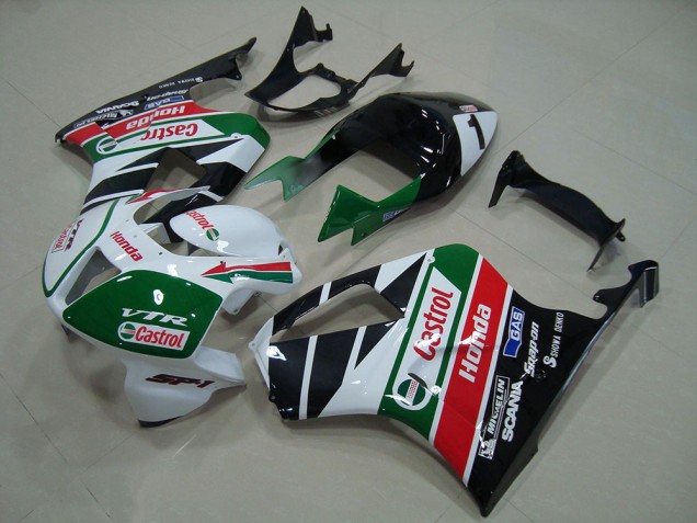 Castrol Honda VTR 1000 2000-2006 Motorrad Verkleidungen Castrol Honda VTR 1000 2000-2006 Motorrad Verkleidungen