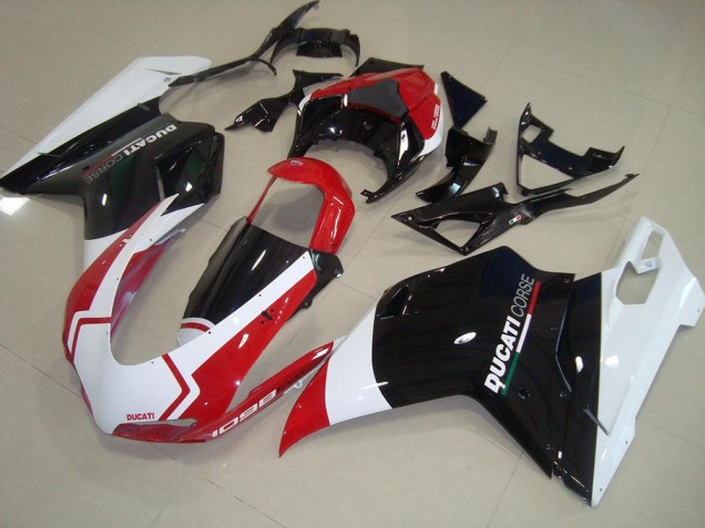 Corse Ducati 848 1098 1198 2007-2014 Motorrad Verkleidung Corse Ducati 848 1098 1198 2007-2014 Motorrad Verkleidung