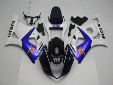 Dunkel Blau Vorderseite und Blau Suzuki GSXR 1000 K3 2003-2004 Motorrad Verkleidungen