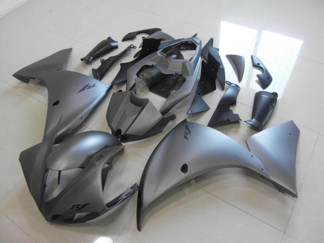 Dunkel grau Yamaha R1 2009-2011 Motorrad Verkleidungen Dunkel grau Yamaha R1 2009-2011 Motorrad Verkleidungen