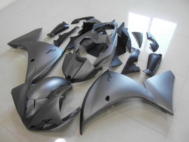 Dunkel grau Yamaha R1 2012-2014 Motorrad Verkleidungen