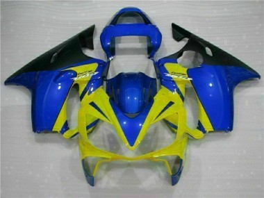 Gelb Blau Honda CBR 600 F4i 2001-2003 Motorrad Verkleidungen