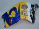 Gelb Blau Suzuki GSXR 1300 Hayabusa 1996-2007 Motorrad Verkleidungen Gelb Blau Suzuki GSXR 1300 Hayabusa 1996-2007 Motorrad Verkleidungen