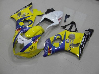Gelb Corona Suzuki GSXR 1000 K3 2003-2004 Motorrad Verkleidungen