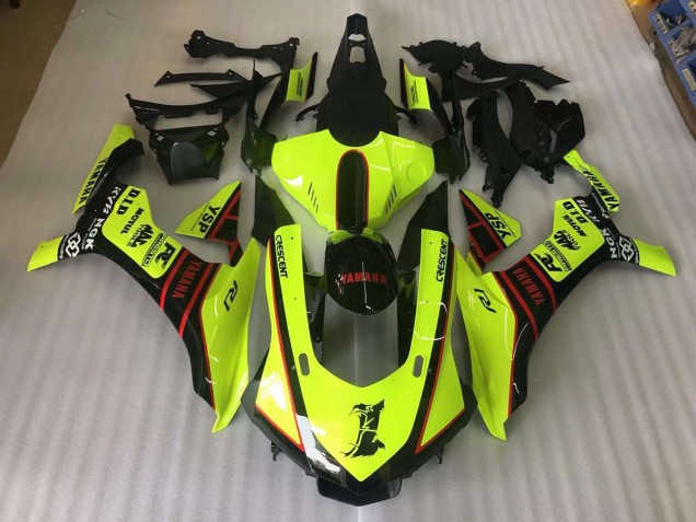 Gelb Dragon Aufkleber Yamaha R1 2015-2019 Motorrad Verkleidungen Gelb Dragon Aufkleber Yamaha R1 2015-2019 Motorrad Verkleidungen