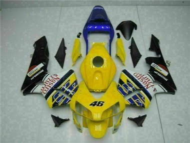 Gelb Honda CBR 600 RR 2003-2004 Motorrad Verkleidungen