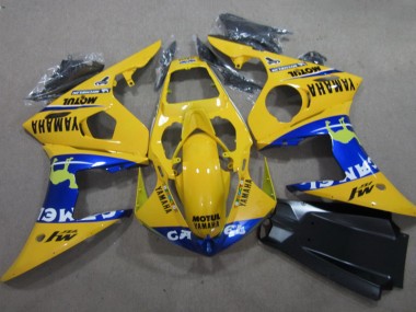 Gelb Motul Yamaha R6 2003-2005 Motorrad Verkleidungen