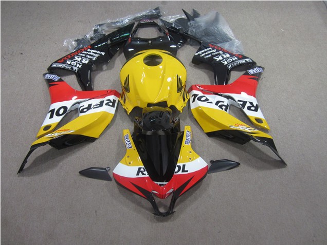 Gelb Repsol Honda CBR 1000 RR 2004-2005 Motorrad Verkleidungen Gelb Repsol Honda CBR 1000 RR 2004-2005 Motorrad Verkleidungen