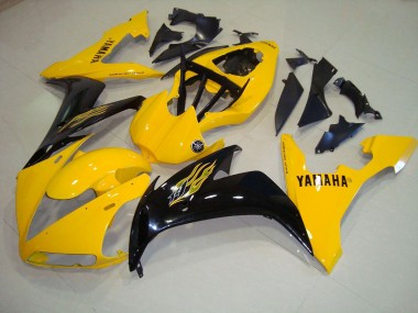 Gelb Schwarz Flamme Yamaha R1 2004-2006 Motorrad Verkleidungen