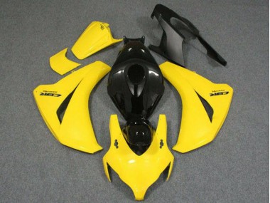 Gelb Schwarz Honda CBR 1000 RR 2008-2011 Motorrad Verkleidungen