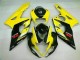 Gelb Schwarz Suzuki GSXR 1000 K5 2005-2006 Motorrad Verkleidung Gelb Schwarz Suzuki GSXR 1000 K5 2005-2006 Motorrad Verkleidung