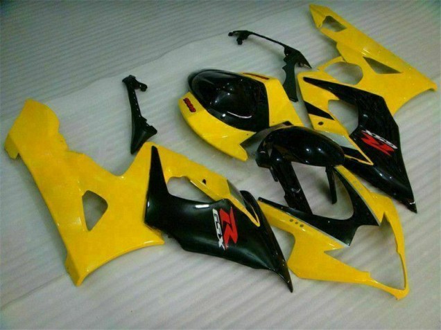Gelb Schwarz Suzuki GSXR 1000 K5 2005-2006 Motorrad Verkleidungen Gelb Schwarz Suzuki GSXR 1000 K5 2005-2006 Motorrad Verkleidungen