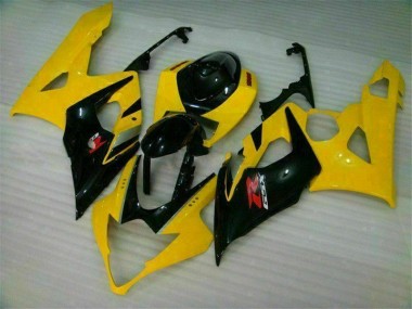 Gelb Schwarz Suzuki GSXR 1000 K5 2005-2006 Motorrad Verkleidungen