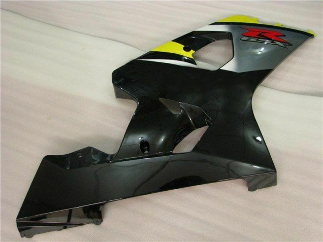Gelb Schwarz Suzuki GSXR 600 / 750 K4 2004-2005 Motorrad Verkleidung Gelb Schwarz Suzuki GSXR 600 / 750 K4 2004-2005 Motorrad Verkleidung