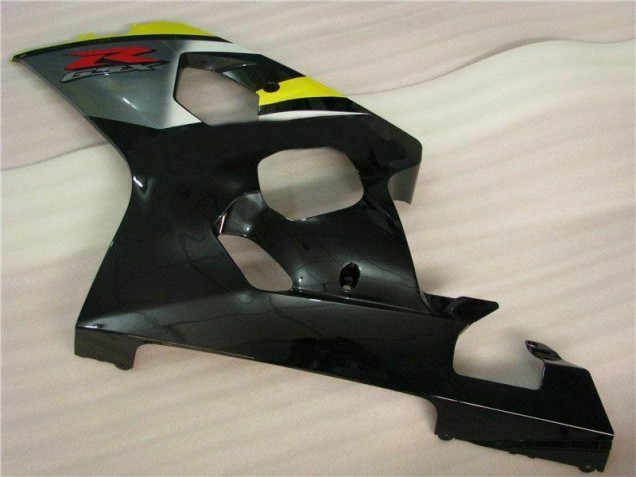 Gelb Schwarz Suzuki GSXR 600 / 750 K4 2004-2005 Motorrad Verkleidung Gelb Schwarz Suzuki GSXR 600 / 750 K4 2004-2005 Motorrad Verkleidung