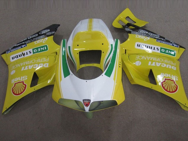 Gelb Shell Info Strrda Ducati 748 1993-2005 Motorrad Verkleidungen Gelb Shell Info Strrda Ducati 748 1993-2005 Motorrad Verkleidungen