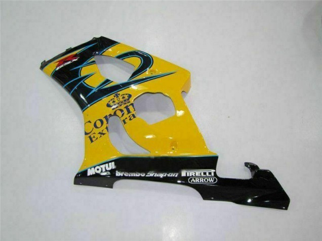 Gelb Suzuki GSXR 1000 K3 2003-2004 Motorrad Verkleidungen Gelb Suzuki GSXR 1000 K3 2003-2004 Motorrad Verkleidungen