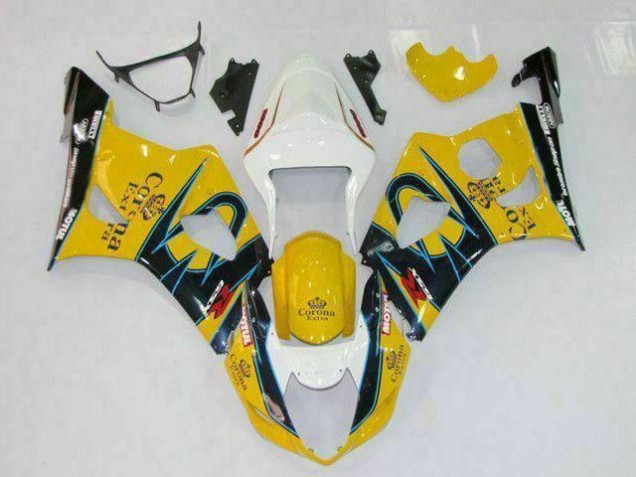Gelb Suzuki GSXR 1000 K3 2003-2004 Motorrad Verkleidungen Gelb Suzuki GSXR 1000 K3 2003-2004 Motorrad Verkleidungen