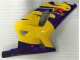 Gelb Suzuki GSXR 600 / 750 K1 K2 K3 2001-2003 Motorrad Verkleidungen Gelb Suzuki GSXR 600 / 750 K1 K2 K3 2001-2003 Motorrad Verkleidungen