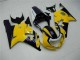 Gelb Suzuki GSXR 600 / 750 K1 K2 K3 2001-2003 Motorrad Vollverkleidung Gelb Suzuki GSXR 600 / 750 K1 K2 K3 2001-2003 Motorrad Vollverkleidung
