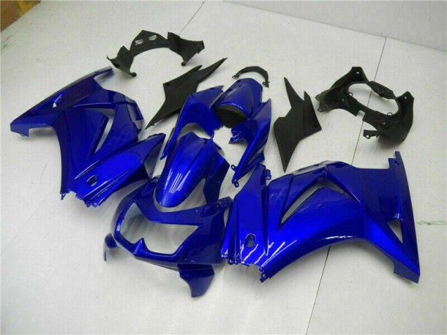 Glänzend Blau Kawasaki EX250 2008-2012 Motorrad Verkleidungen Glänzend Blau Kawasaki EX250 2008-2012 Motorrad Verkleidungen