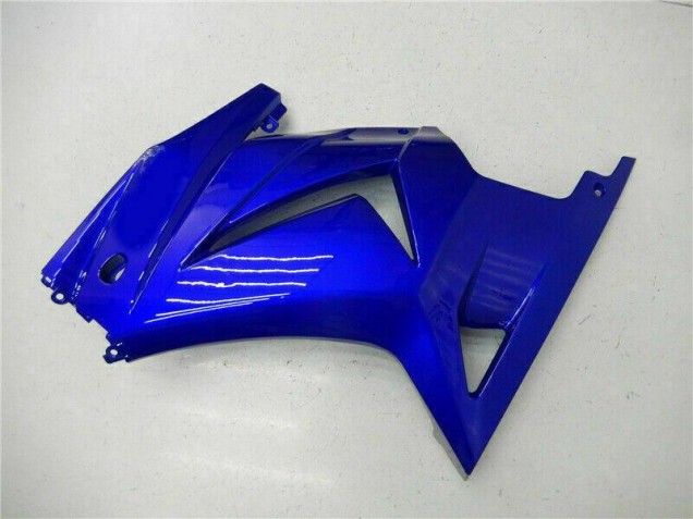 Glänzend Blau Kawasaki EX250 2008-2012 Motorrad Verkleidungen Glänzend Blau Kawasaki EX250 2008-2012 Motorrad Verkleidungen