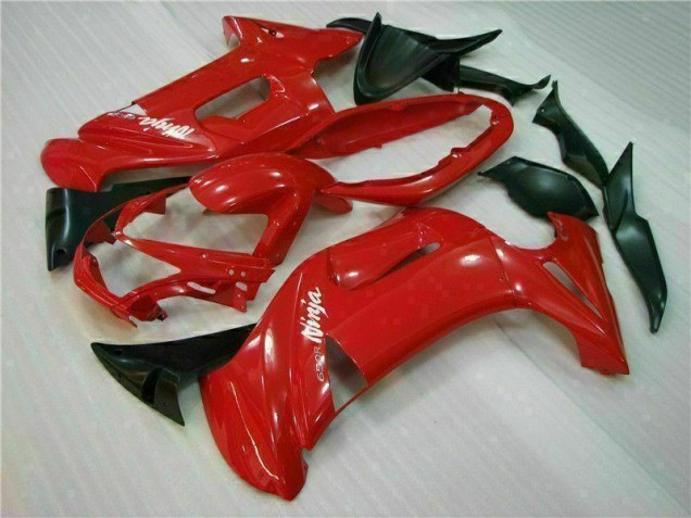 Glänzend Rot Kawasaki EX650 2006-2008 Motorrad Verkleidungen Glänzend Rot Kawasaki EX650 2006-2008 Motorrad Verkleidungen