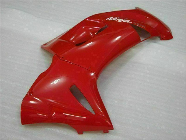 Glänzend Rot Kawasaki EX650 2006-2008 Motorrad Verkleidungen Glänzend Rot Kawasaki EX650 2006-2008 Motorrad Verkleidungen