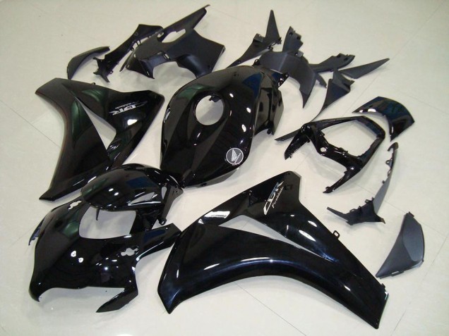 Glänzend Schwarz Chrom Aufkleber Honda CBR 1000 RR 2008-2011 Motorrad Verkleidungen Glänzend Schwarz Chrom Aufkleber Honda CBR 1000 RR 2008-2011 Motorrad Verkleidungen