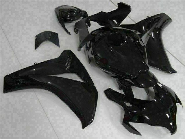 Glänzend Schwarz Honda CBR 1000 RR 2008-2011 Motorrad Verkleidungen Glänzend Schwarz Honda CBR 1000 RR 2008-2011 Motorrad Verkleidungen
