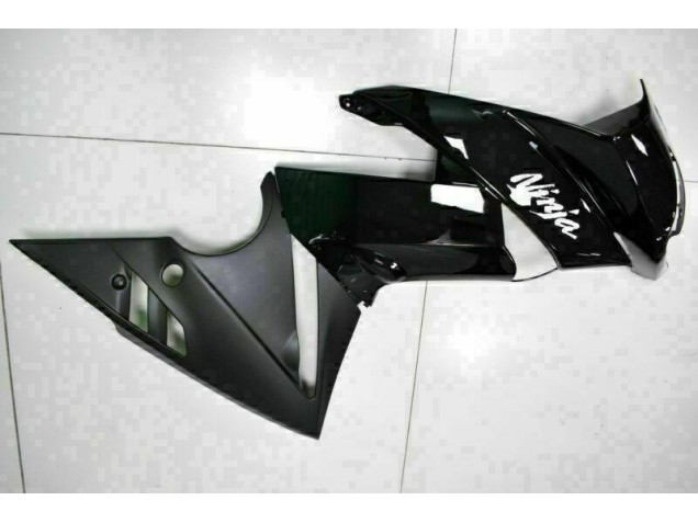 Glänzend Schwarz Kawasaki EX650 2009-2011 Motorrad Verkleidungen Glänzend Schwarz Kawasaki EX650 2009-2011 Motorrad Verkleidungen