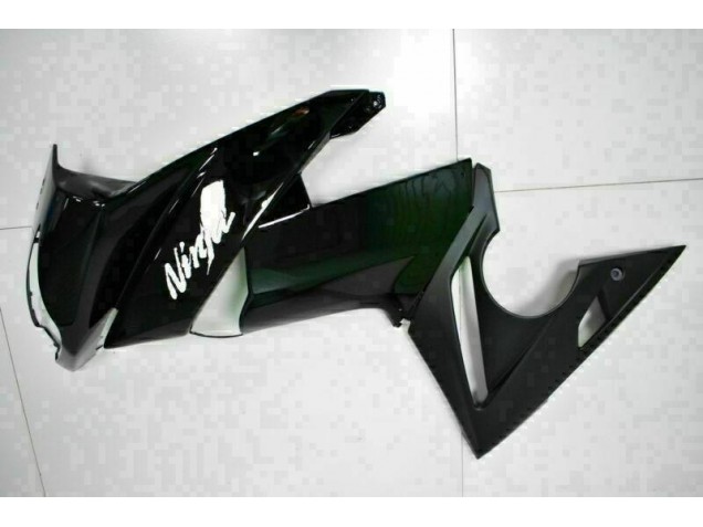 Glänzend Schwarz Kawasaki EX650 2009-2011 Motorrad Verkleidungen Glänzend Schwarz Kawasaki EX650 2009-2011 Motorrad Verkleidungen