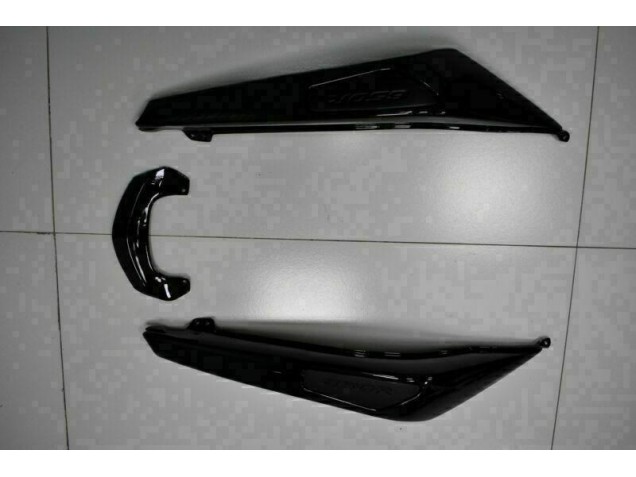 Glänzend Schwarz Kawasaki EX650 2009-2011 Motorrad Verkleidungen Glänzend Schwarz Kawasaki EX650 2009-2011 Motorrad Verkleidungen