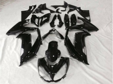 Glänzend Schwarz Kawasaki EX650 2012-2016 Motorrad Verkleidung