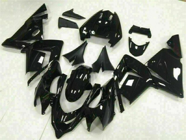 Glänzend Schwarz Kawasaki ZX10R 2003-2005 Motorrad Verkleidungen Glänzend Schwarz Kawasaki ZX10R 2003-2005 Motorrad Verkleidungen
