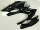 Glänzend Schwarz Kawasaki ZX10R 2003-2005 Motorrad Verkleidungen Glänzend Schwarz Kawasaki ZX10R 2003-2005 Motorrad Verkleidungen