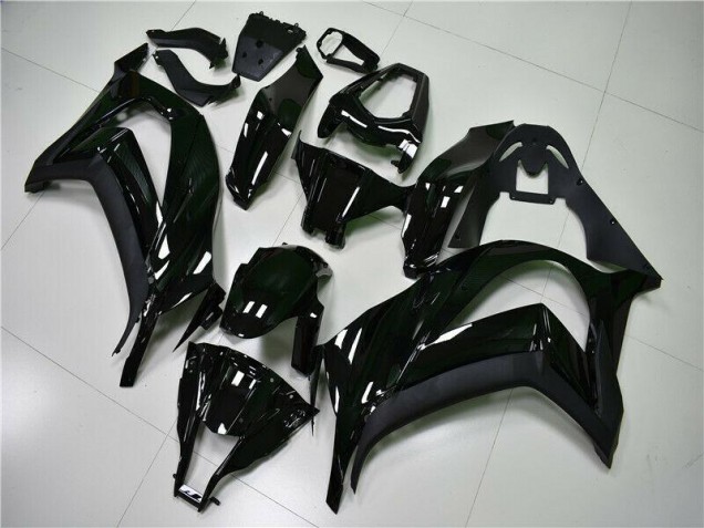 Glänzend Schwarz Kawasaki ZX10R 2011-2015 Motorrad Verkleidungen Glänzend Schwarz Kawasaki ZX10R 2011-2015 Motorrad Verkleidungen
