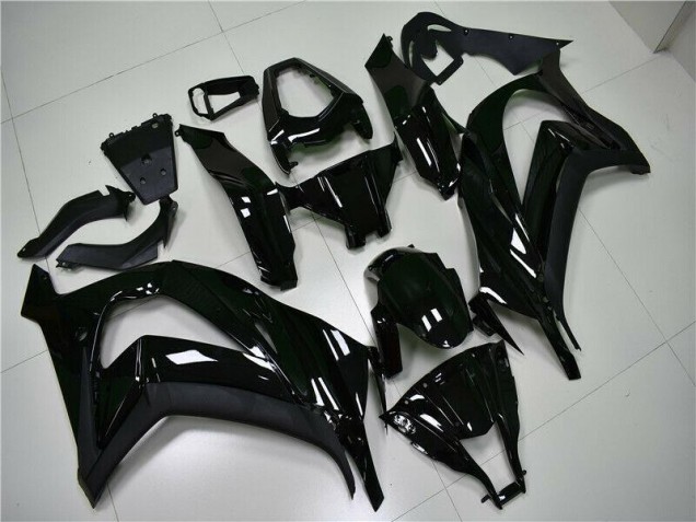 Glänzend Schwarz Kawasaki ZX10R 2011-2015 Motorrad Verkleidungen Glänzend Schwarz Kawasaki ZX10R 2011-2015 Motorrad Verkleidungen
