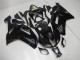Glänzend Schwarz Kawasaki ZX6R 2007-2008 Motorrad Verkleidung Glänzend Schwarz Kawasaki ZX6R 2007-2008 Motorrad Verkleidung