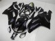 Glänzend Schwarz Kawasaki ZX6R 2007-2008 Motorrad Verkleidung Glänzend Schwarz Kawasaki ZX6R 2007-2008 Motorrad Verkleidung