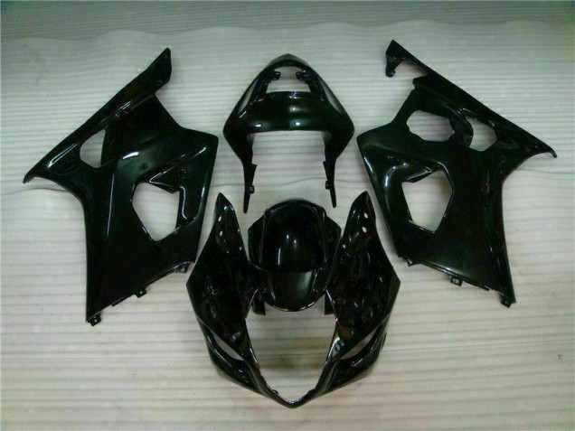 Glänzend Schwarz Suzuki GSXR 1000 K3 2003-2004 Motorrad Verkleidungen Glänzend Schwarz Suzuki GSXR 1000 K3 2003-2004 Motorrad Verkleidungen