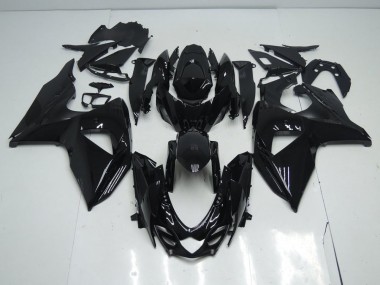 Glänzend Schwarz Suzuki GSXR 1000 K9 2009-2016 Motorrad Verkleidungen